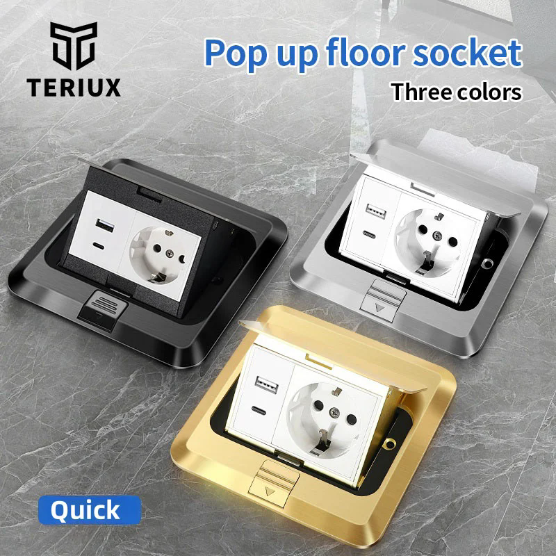 Quick Pop Up Floor Socket
